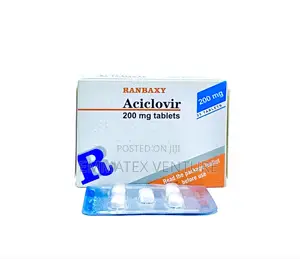 Ranbaxy Aciclovir 200mg Tablet X25