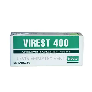 Virest 400 Tablet (Aciclovir) X25