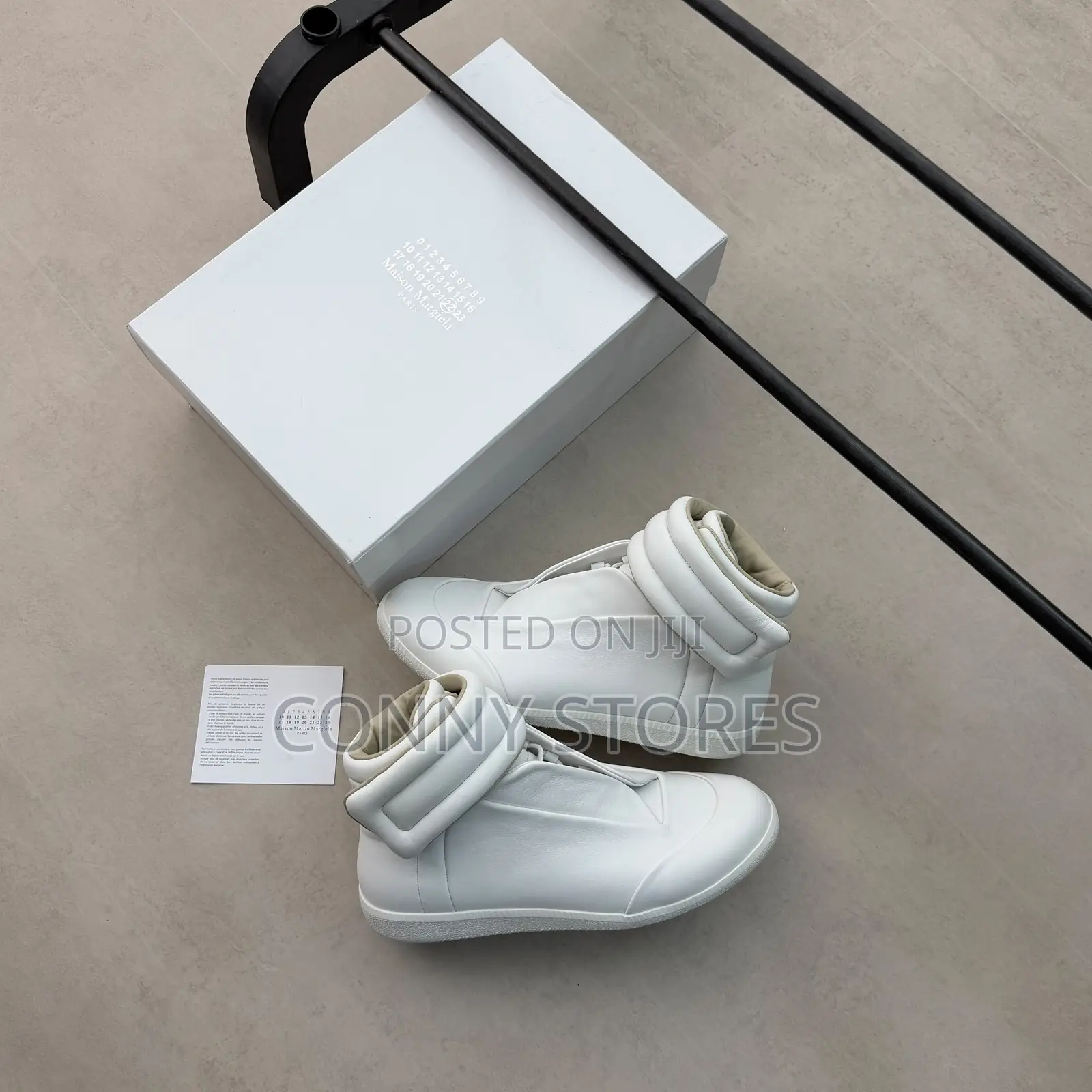 Maison Margiela White Future High Sneakers