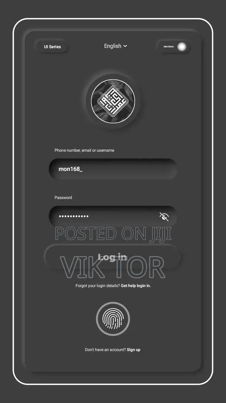 HTML/CSS Login Page