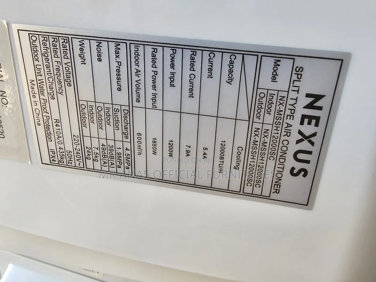 1.5hp Nexus Split Ac