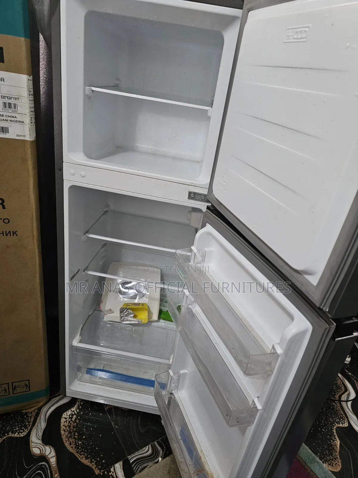 154l Hisense Double Door Fridge