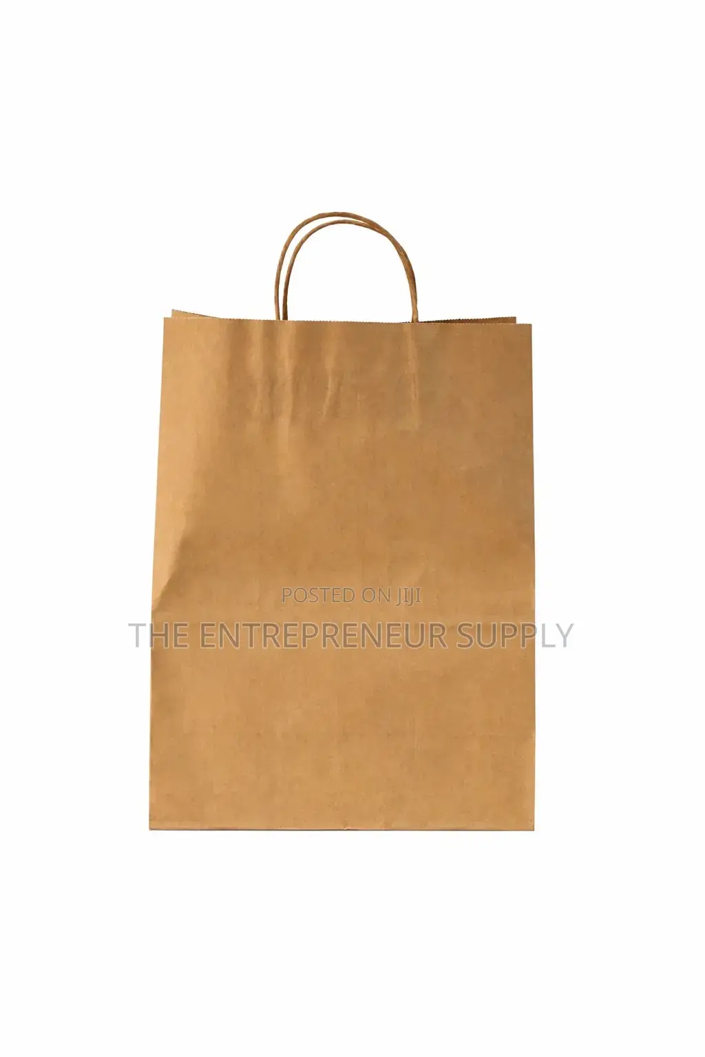 Kraft Paper Bag With Handle (100pcs)