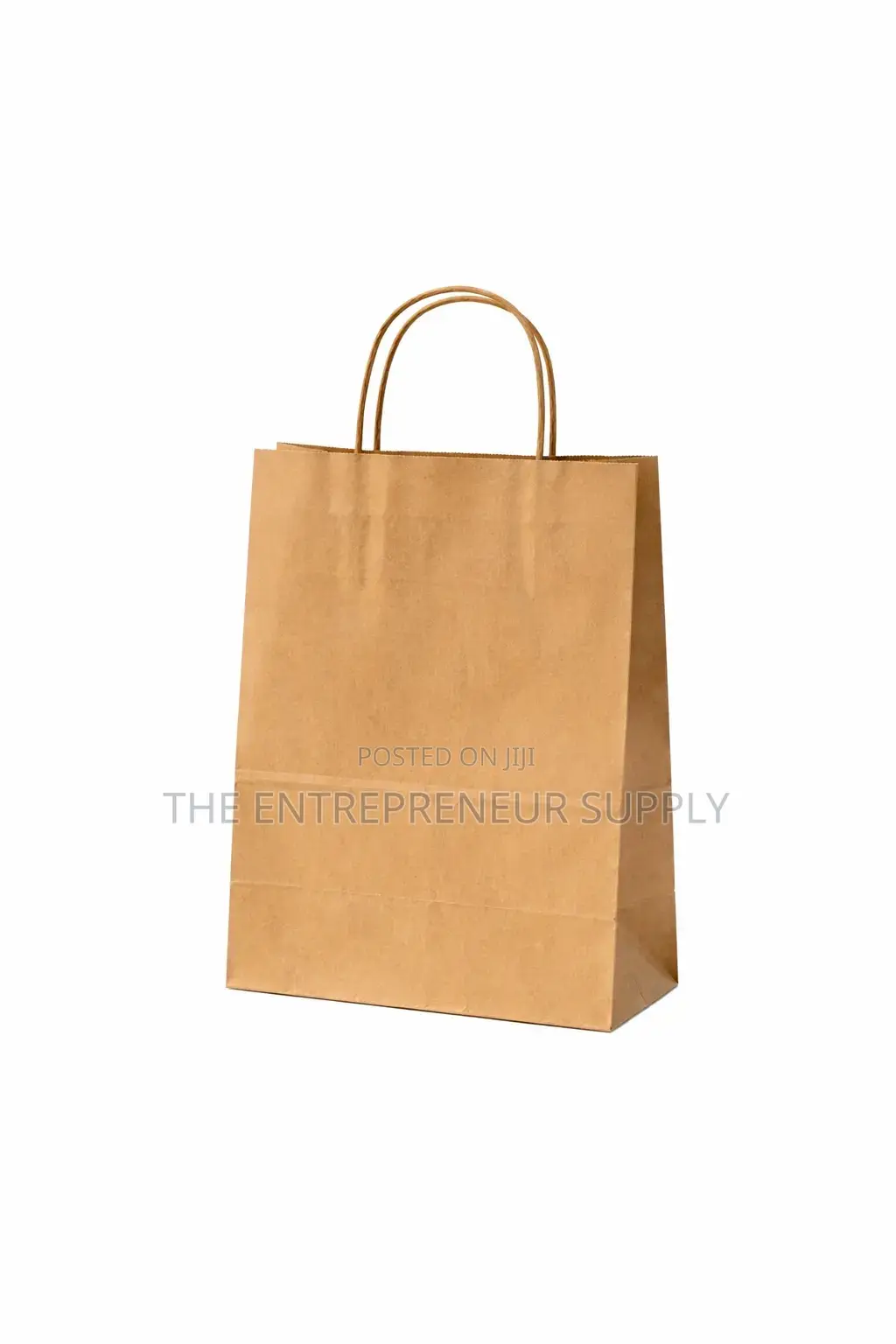 Kraft Paper Bag With Handle (100pcs)