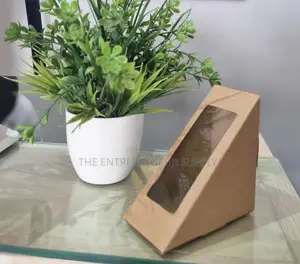 Sandwich Box Kraft Paper (50pcs)