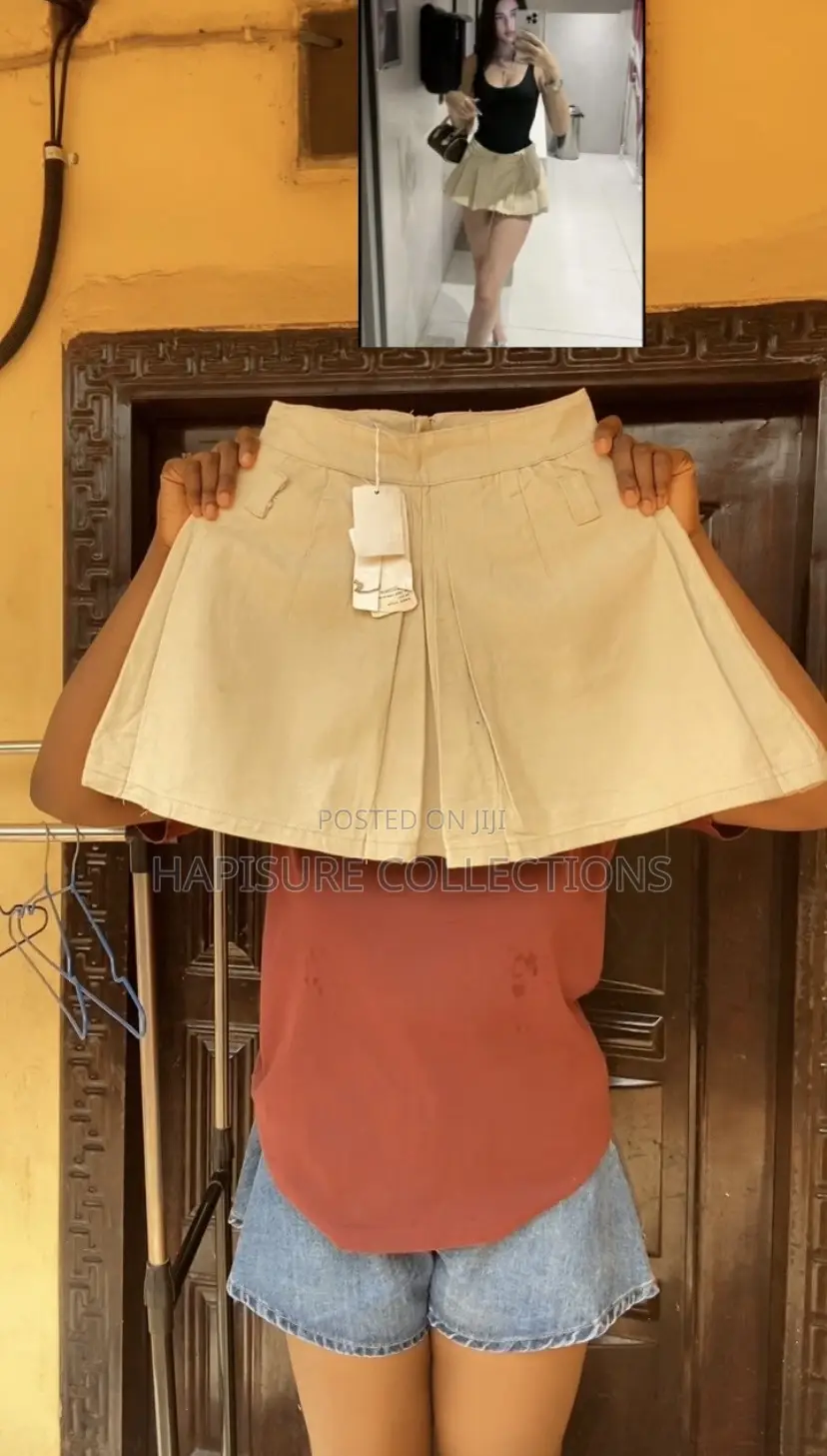 Demin Mini Skirt