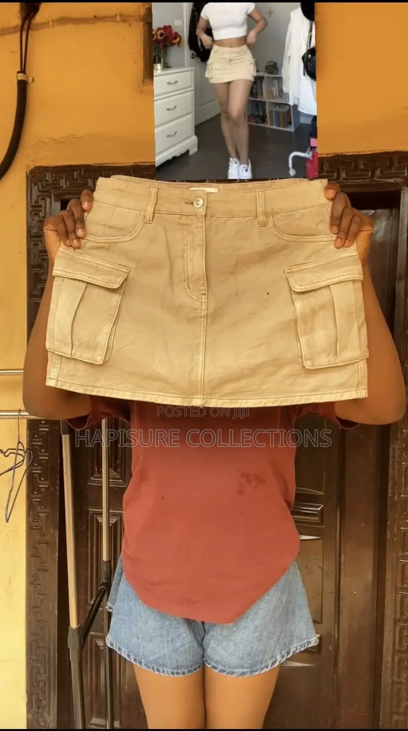 Demin Mini Skirt
