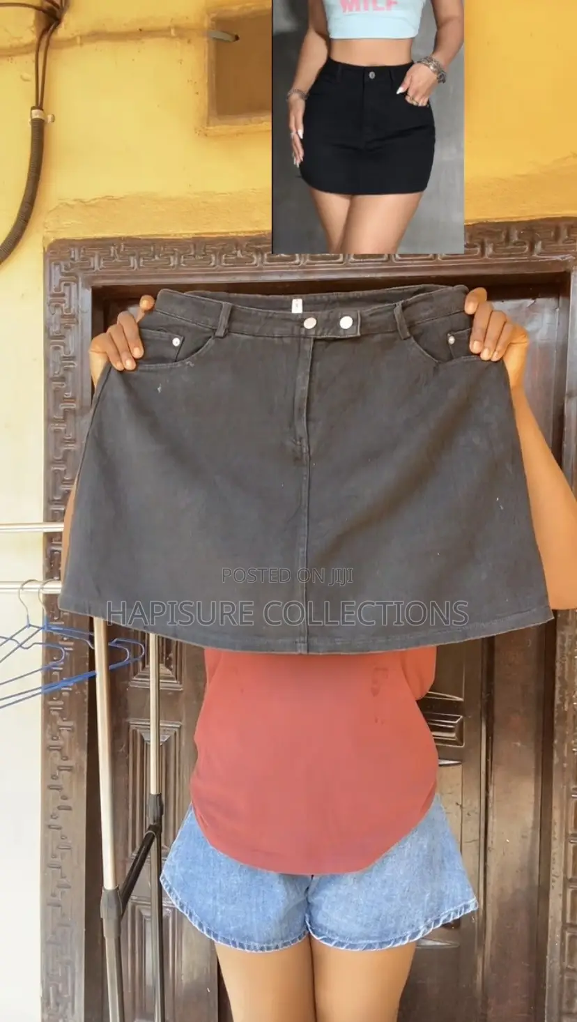 Demin Mini Skirt