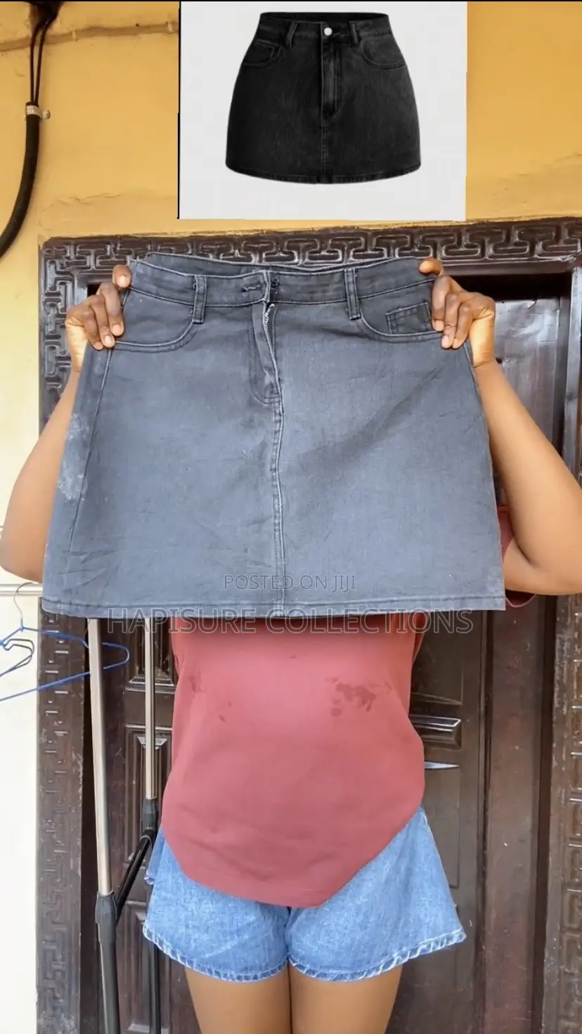 Demin Mini Skirt