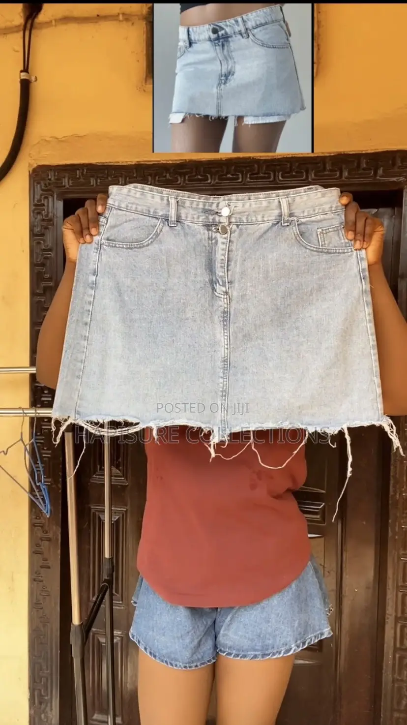 Demin Mini Skirt