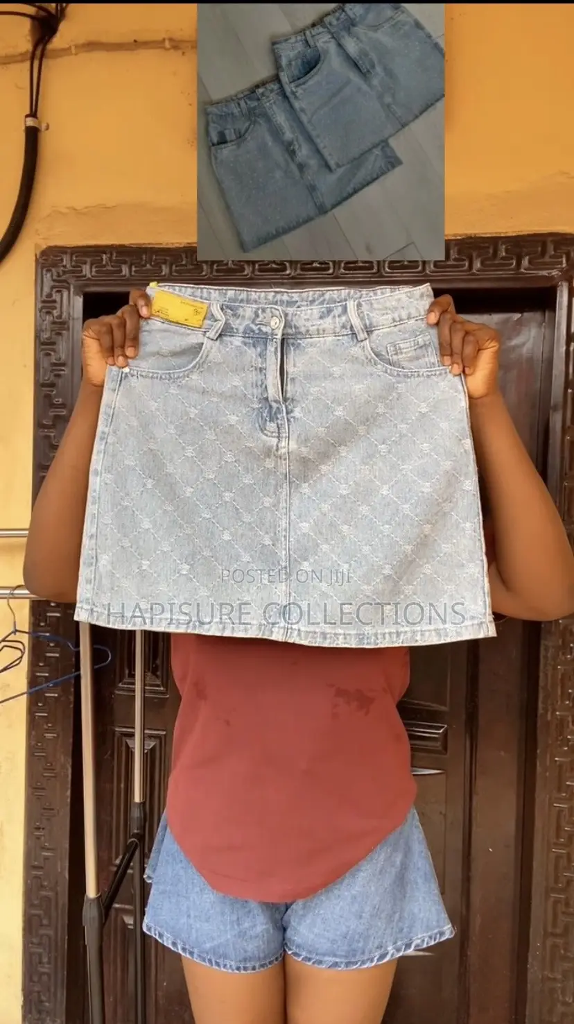 Demin Mini Skirt