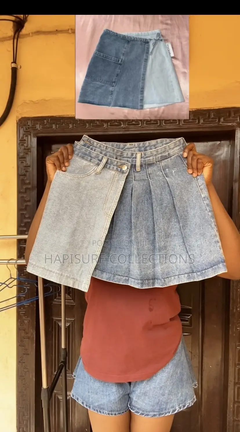Demin Mini Skirt