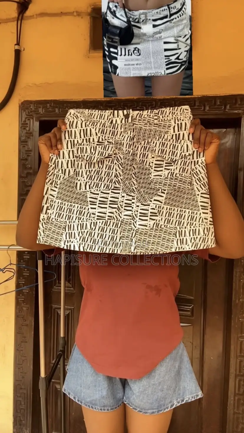 Demin Mini Skirt