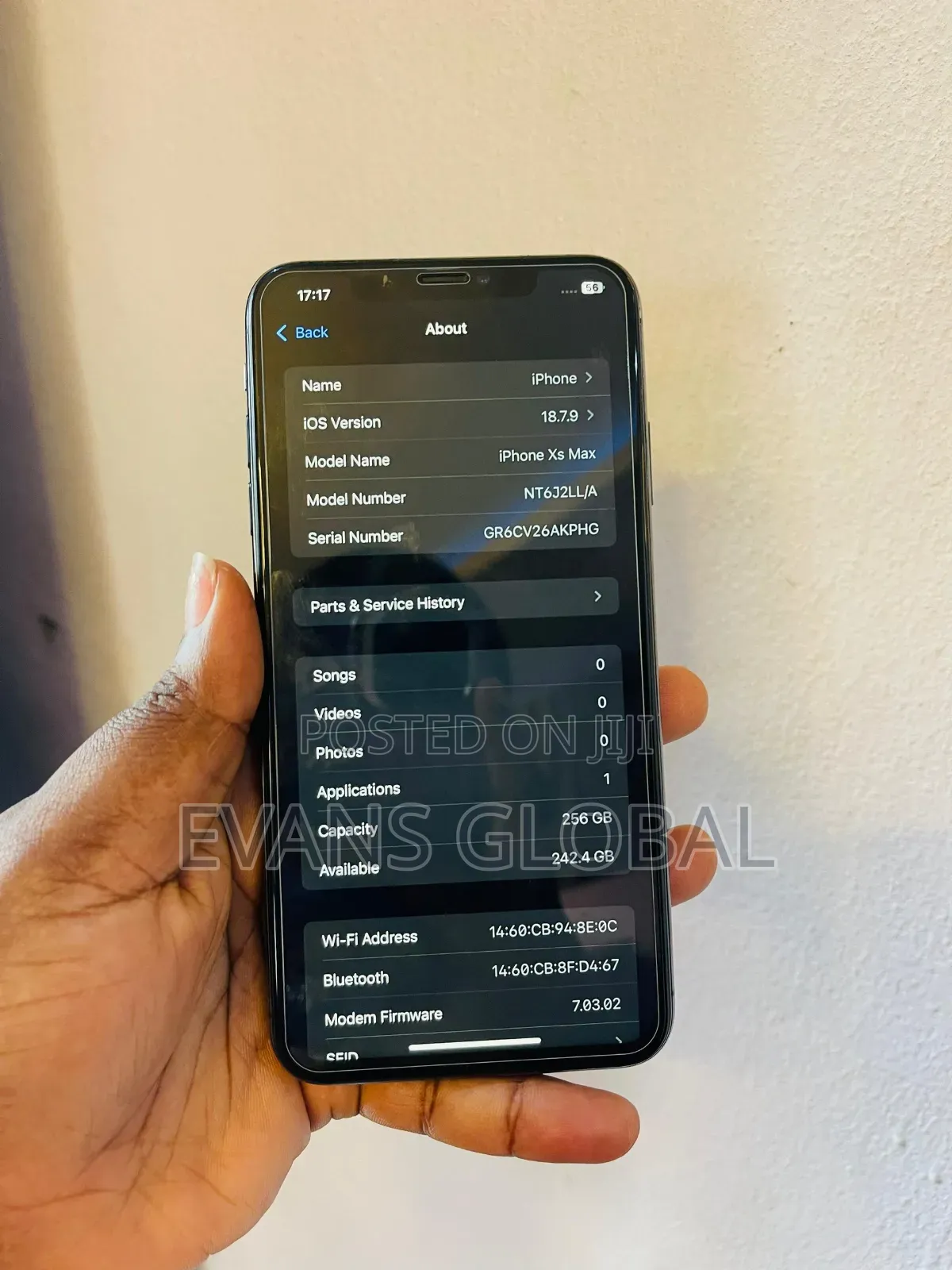 Apple iPhone XS Max 256 GB Black