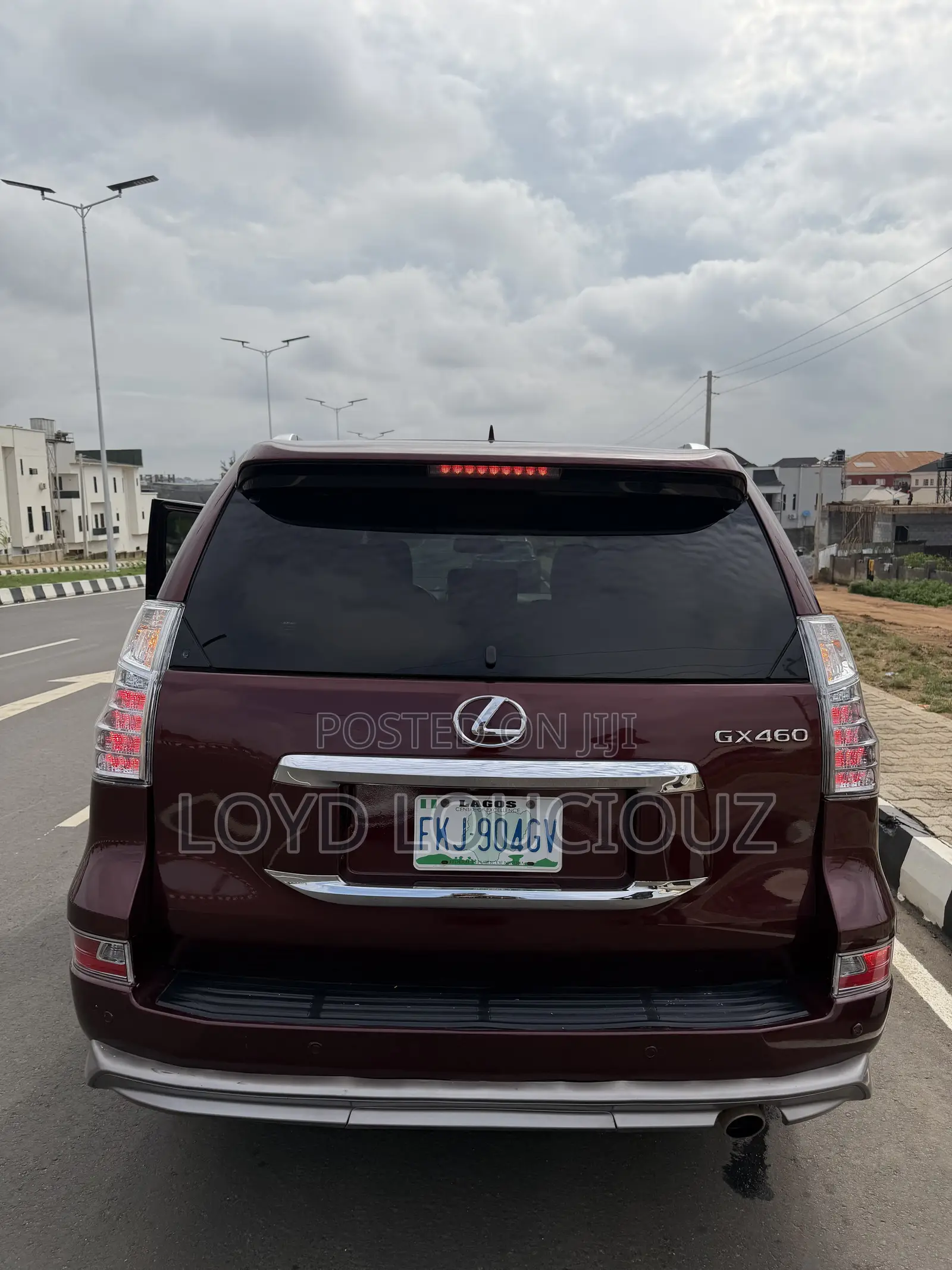 Lexus GX 2012 Red