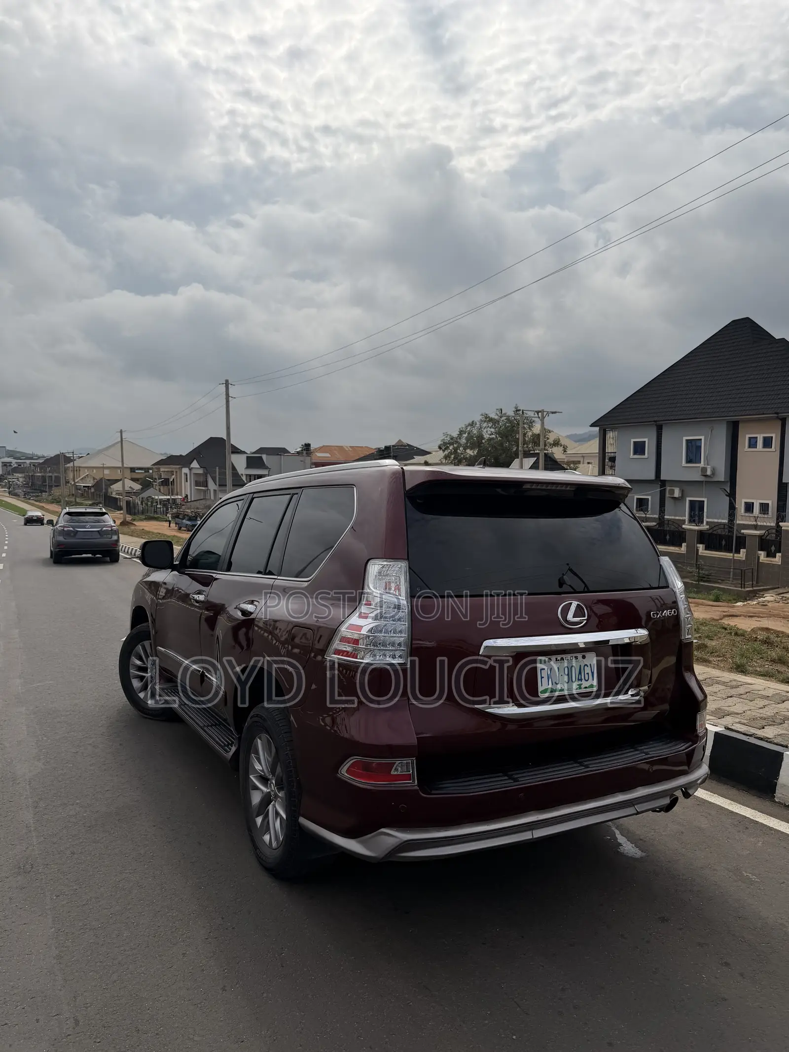 Lexus GX 2012 Red