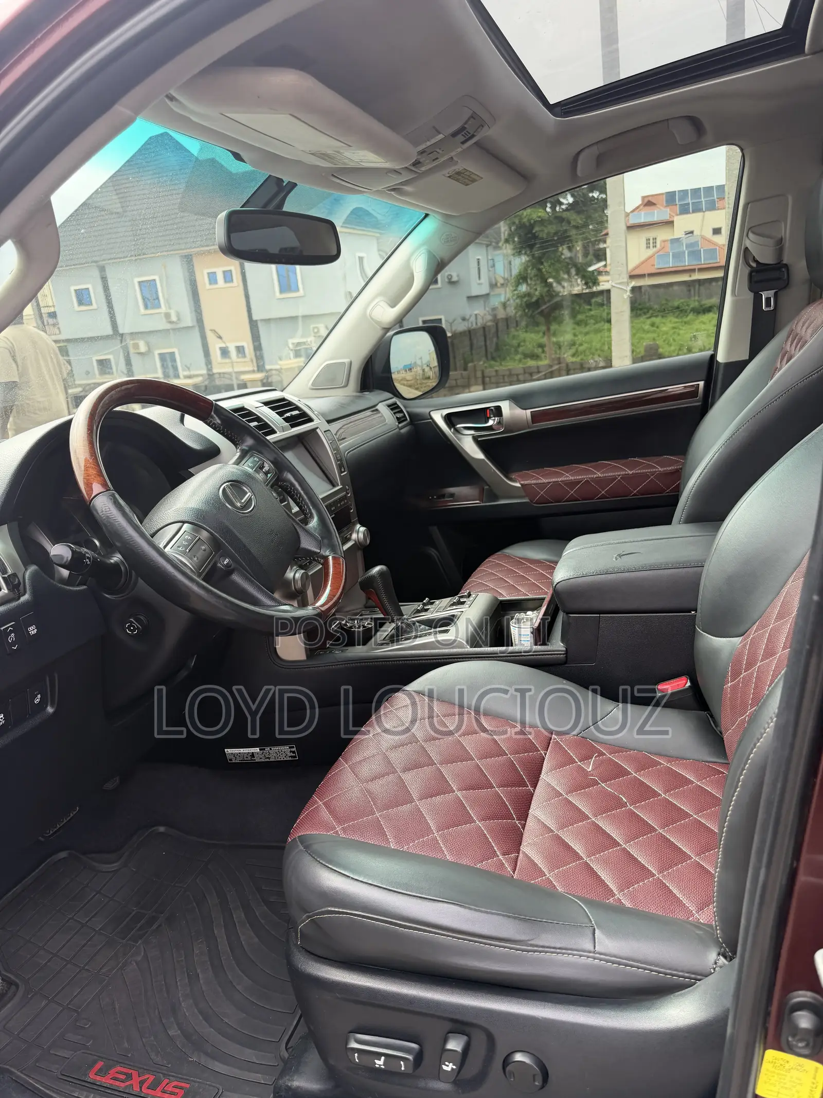 Lexus GX 2012 Red