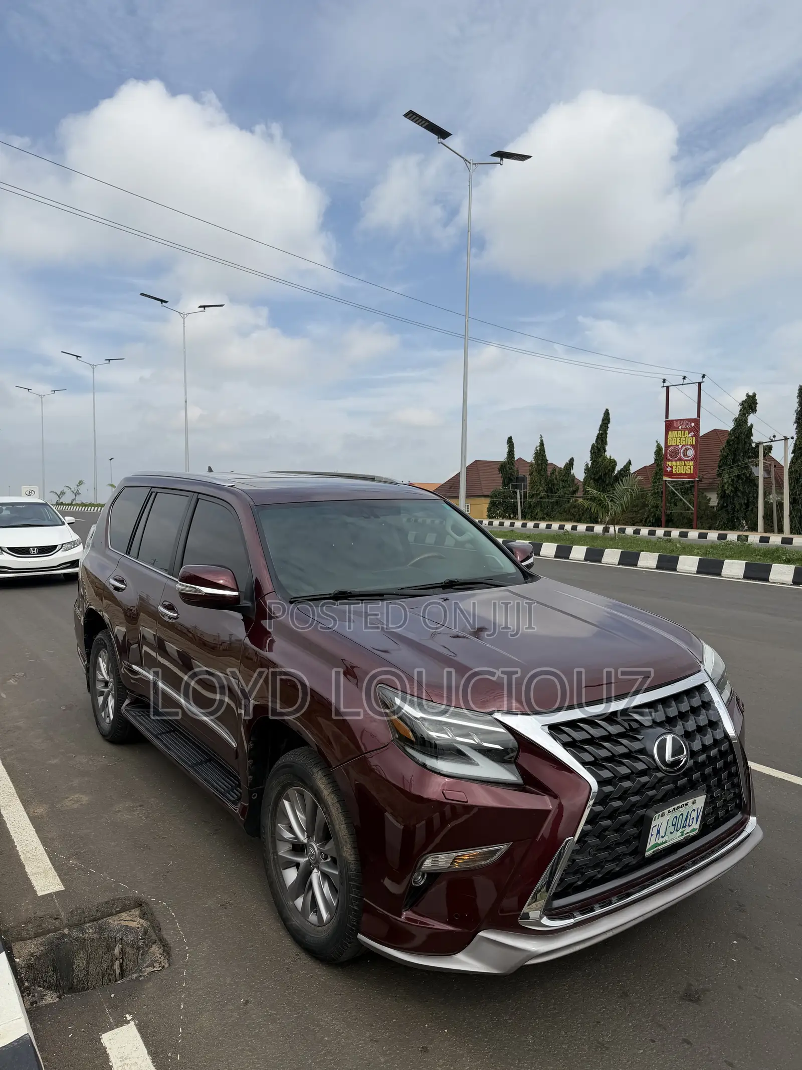 Lexus GX 2012 Red