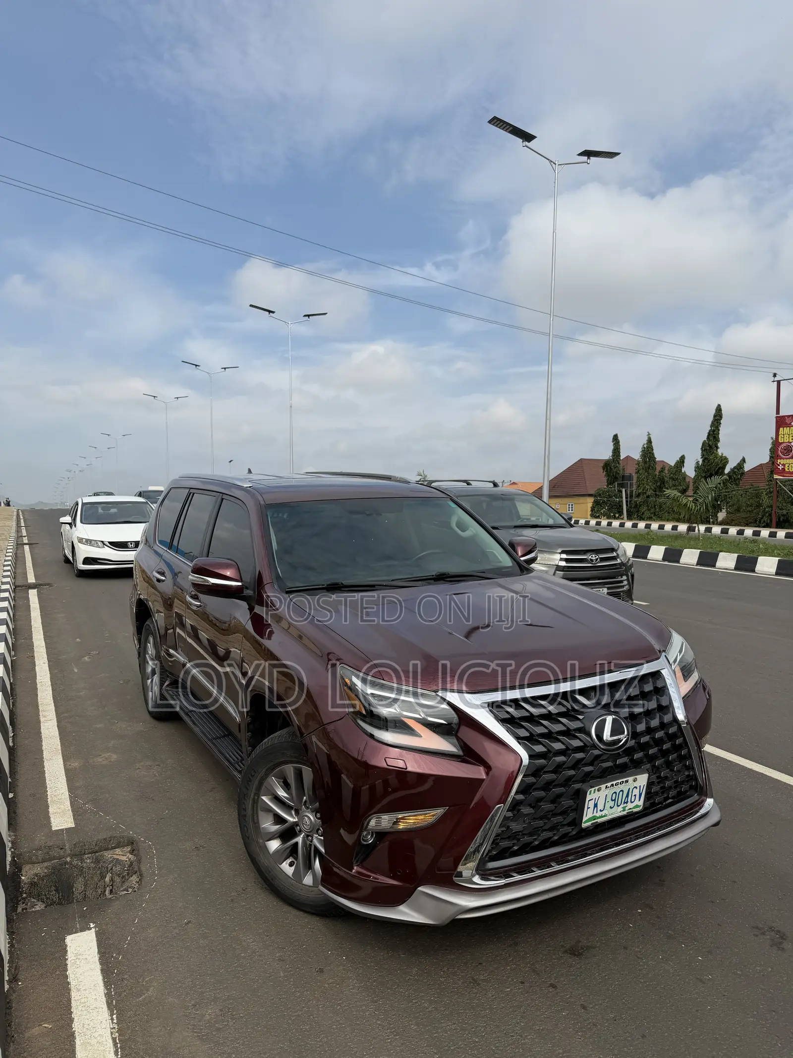Lexus GX 2012 Red