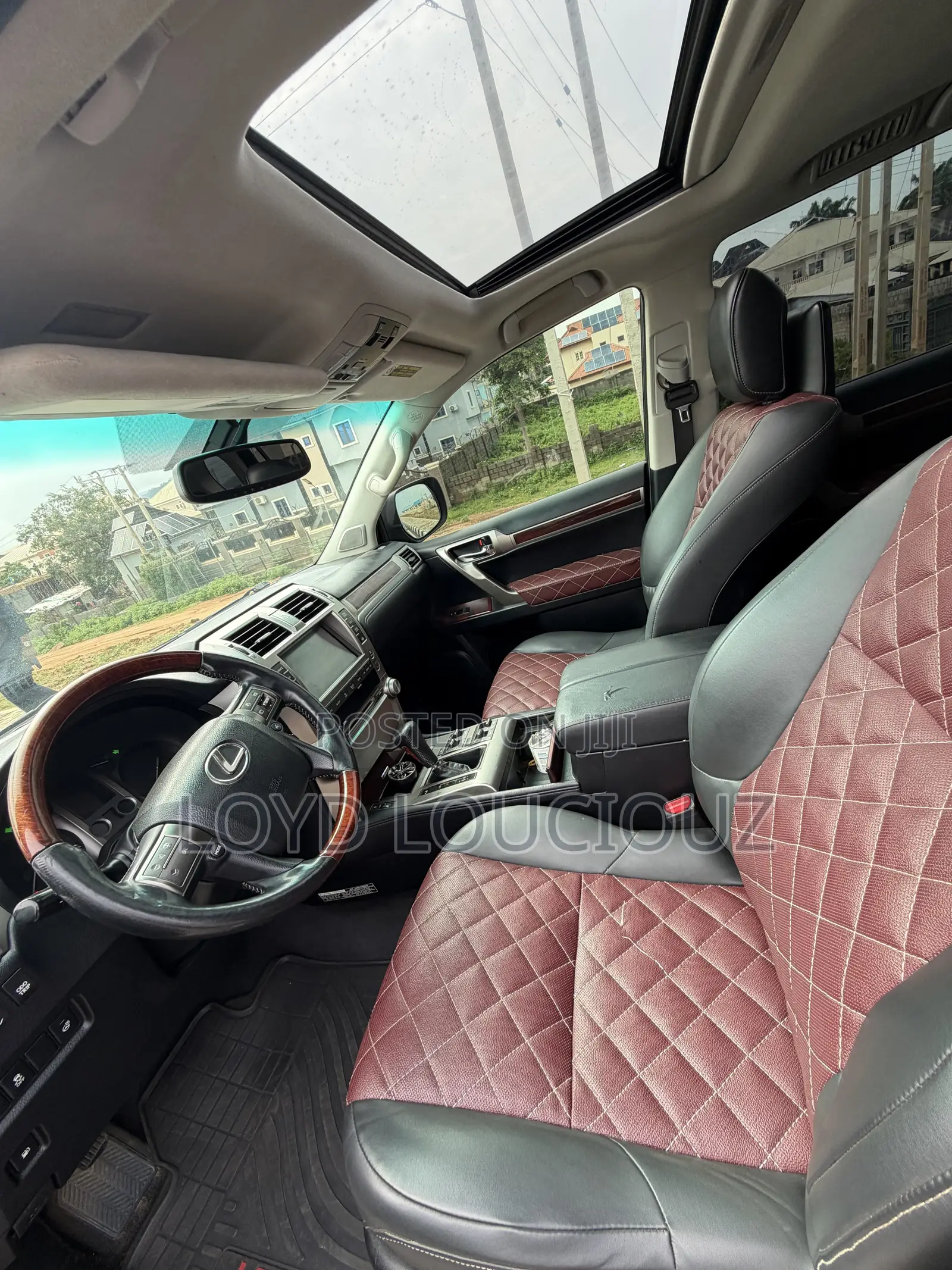Lexus GX 2012 Red