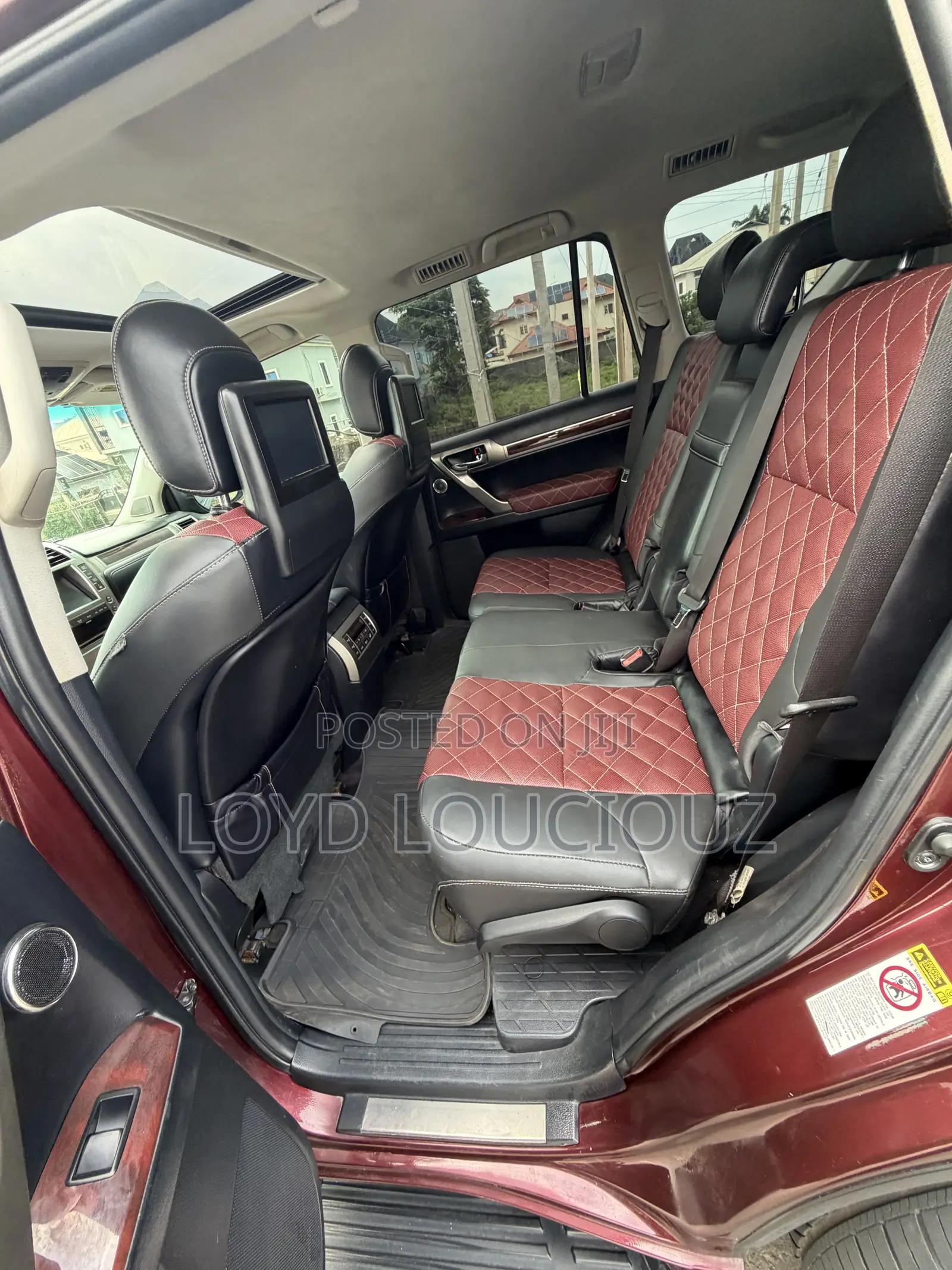 Lexus GX 2012 Red