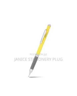 1 Yellow Monami Mechanical Pencil 0.5mm Gripix