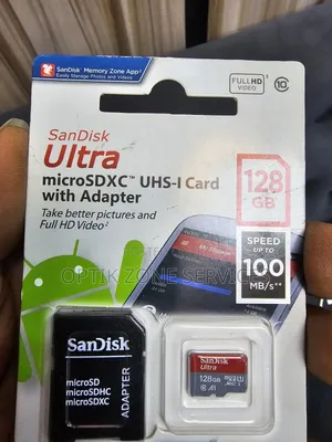 128gb Sandisk Memory Card
