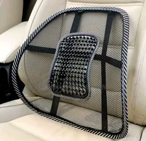 Chair Car Seat Lumbar Back Support Mesh Cushion for Office Driving