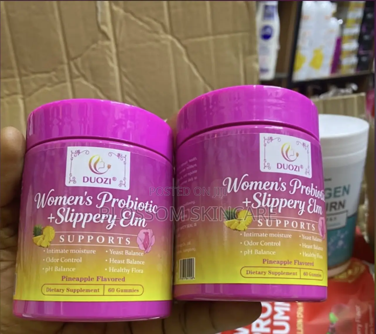 Duozi Women’S Probiotic Slippery Elms(60gummies)
