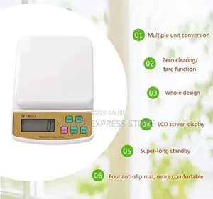 Electronic Digital Kitchen Scale (Sf 400a1) 2st7