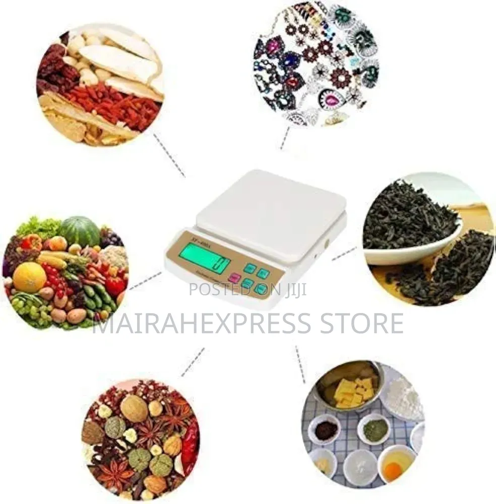 Electronic Digital Kitchen Scale (Sf 400a1) 2st7