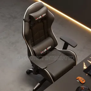 Gaming Chair Available With Leg Rest