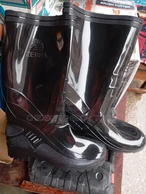 Safety Rain Boot Black Colour