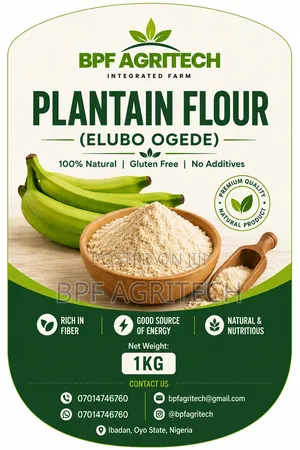 Healthy Plantain Flour