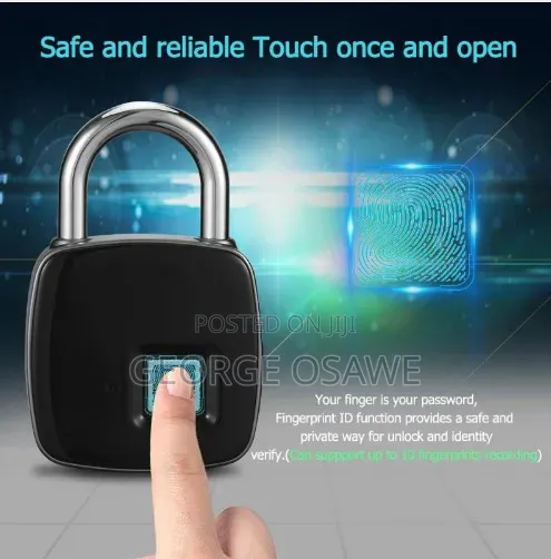 Brand New Smart Padlocks With Fingerprint