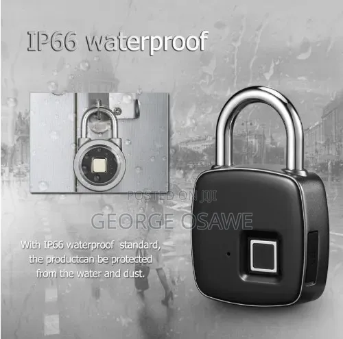 Brand New Smart Padlocks With Fingerprint