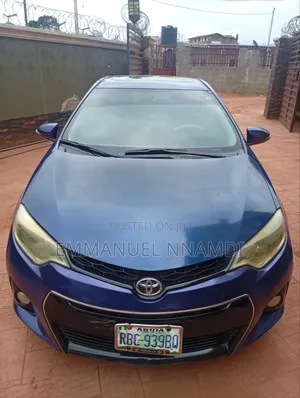 Toyota Corolla S 4dr Sedan (1.8L 4cyl CVT) 2015 Blue
