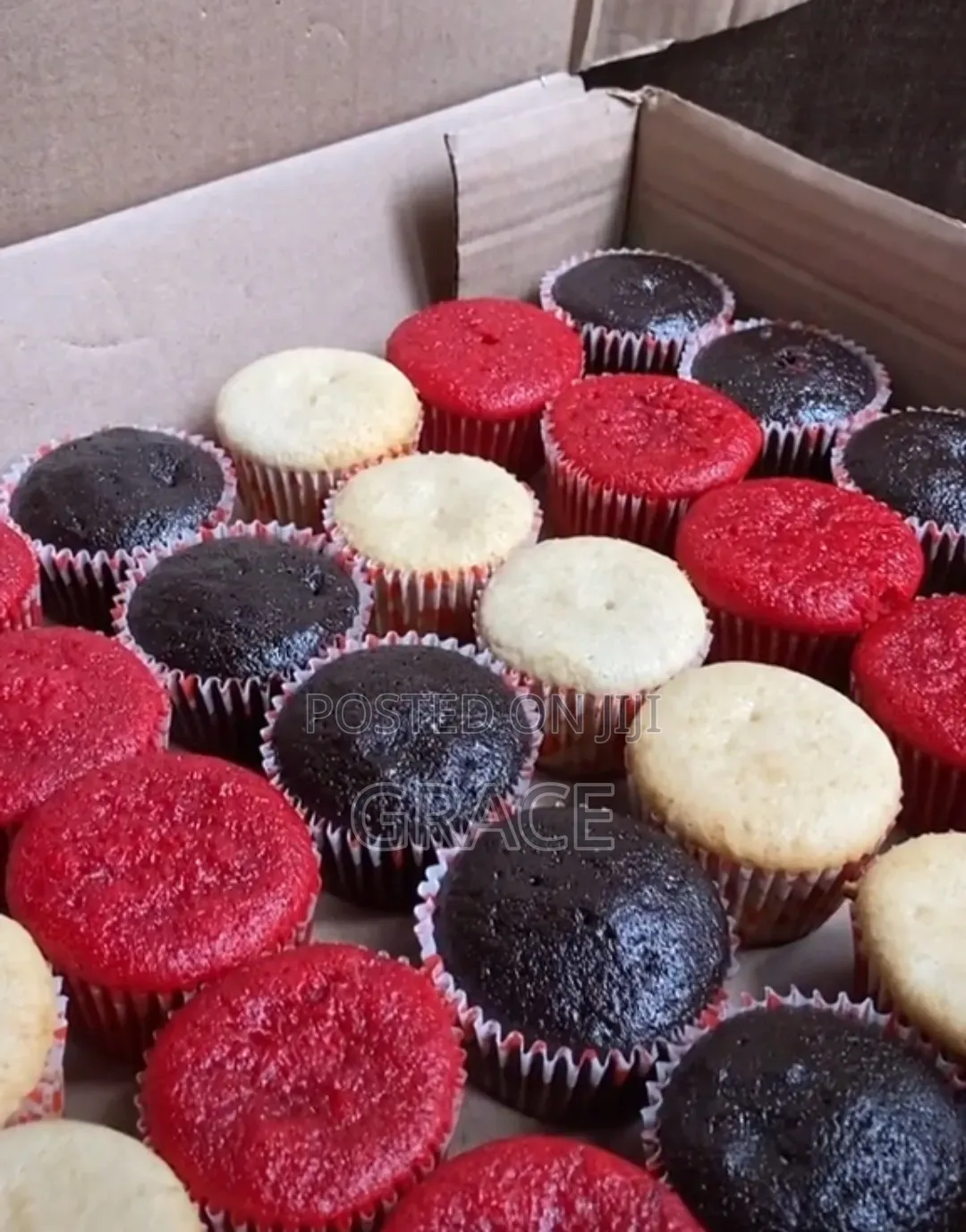 Cupcakes In Different Flavors