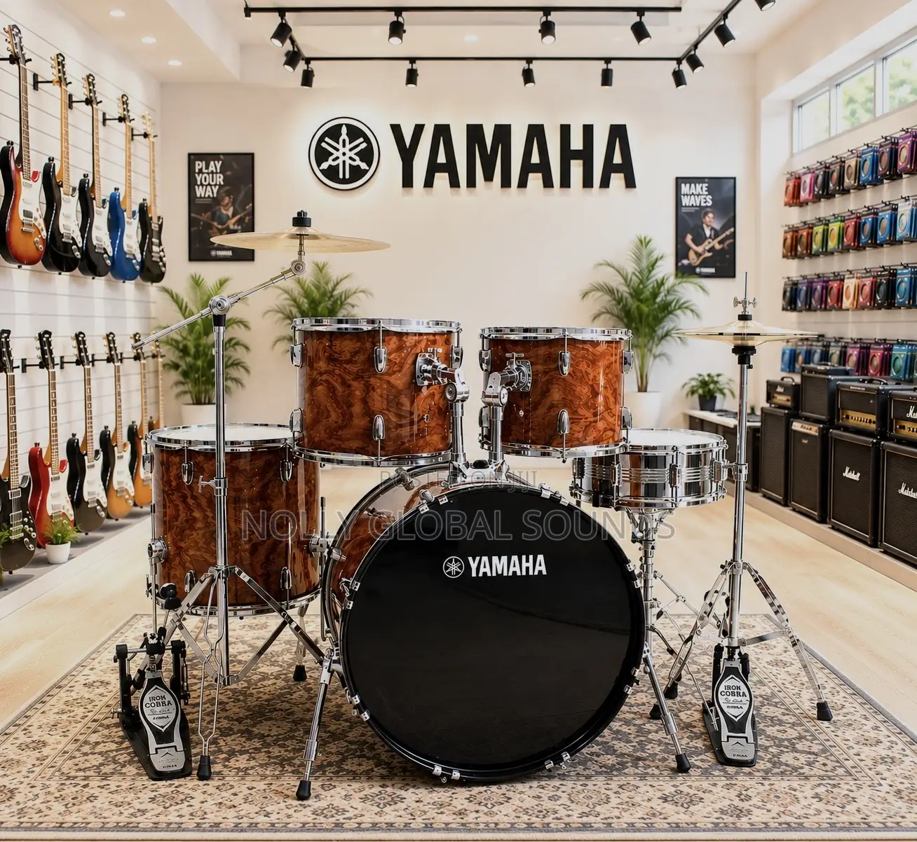 Yamaha Drum Set