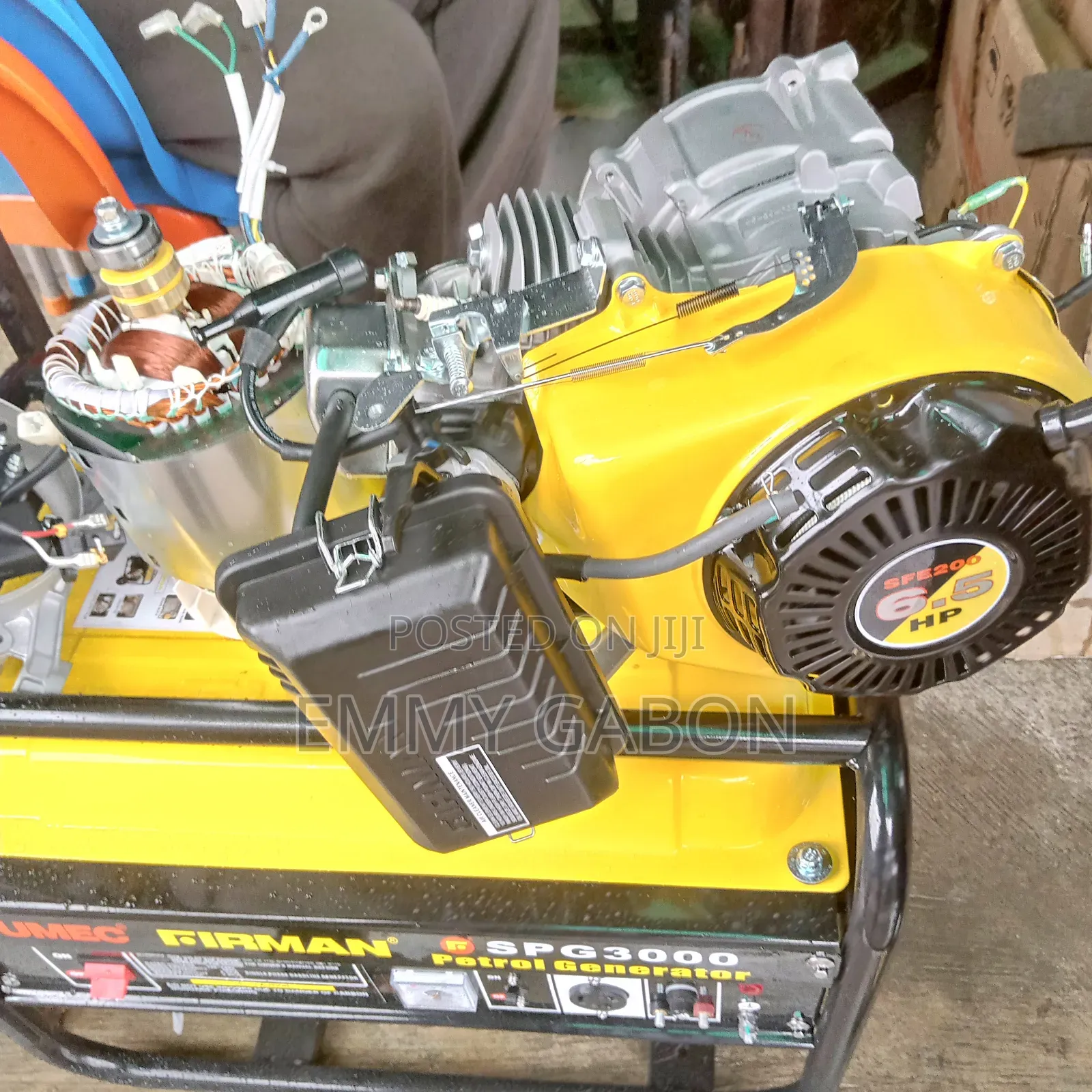 Half Engine and Coil(Fellow Come) Sumecfireman 6.5hp Gx200