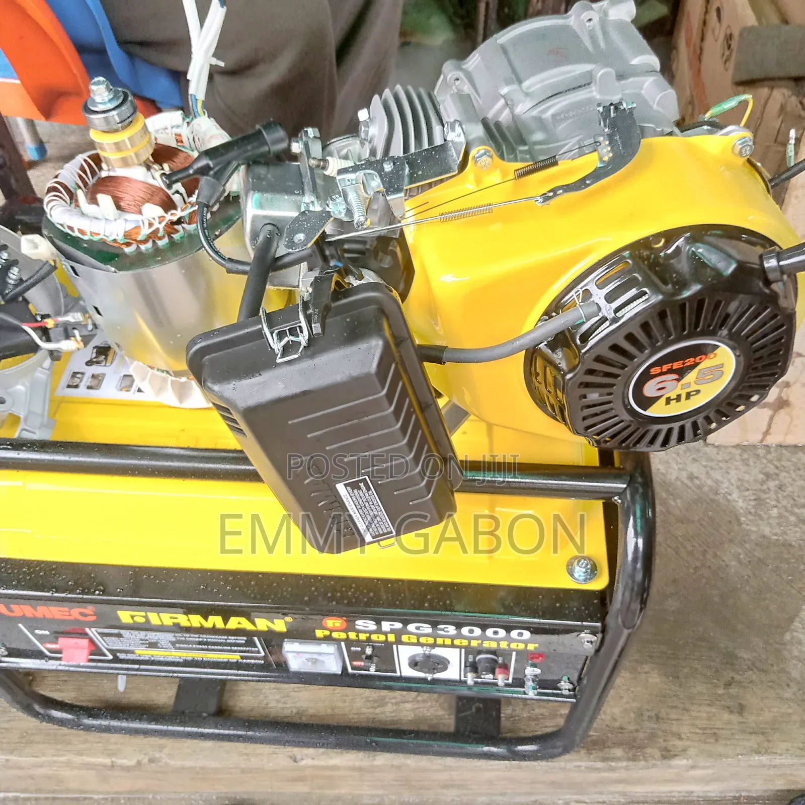 Half Engine and Coil(Fellow Come) Sumecfireman 6.5hp Gx200