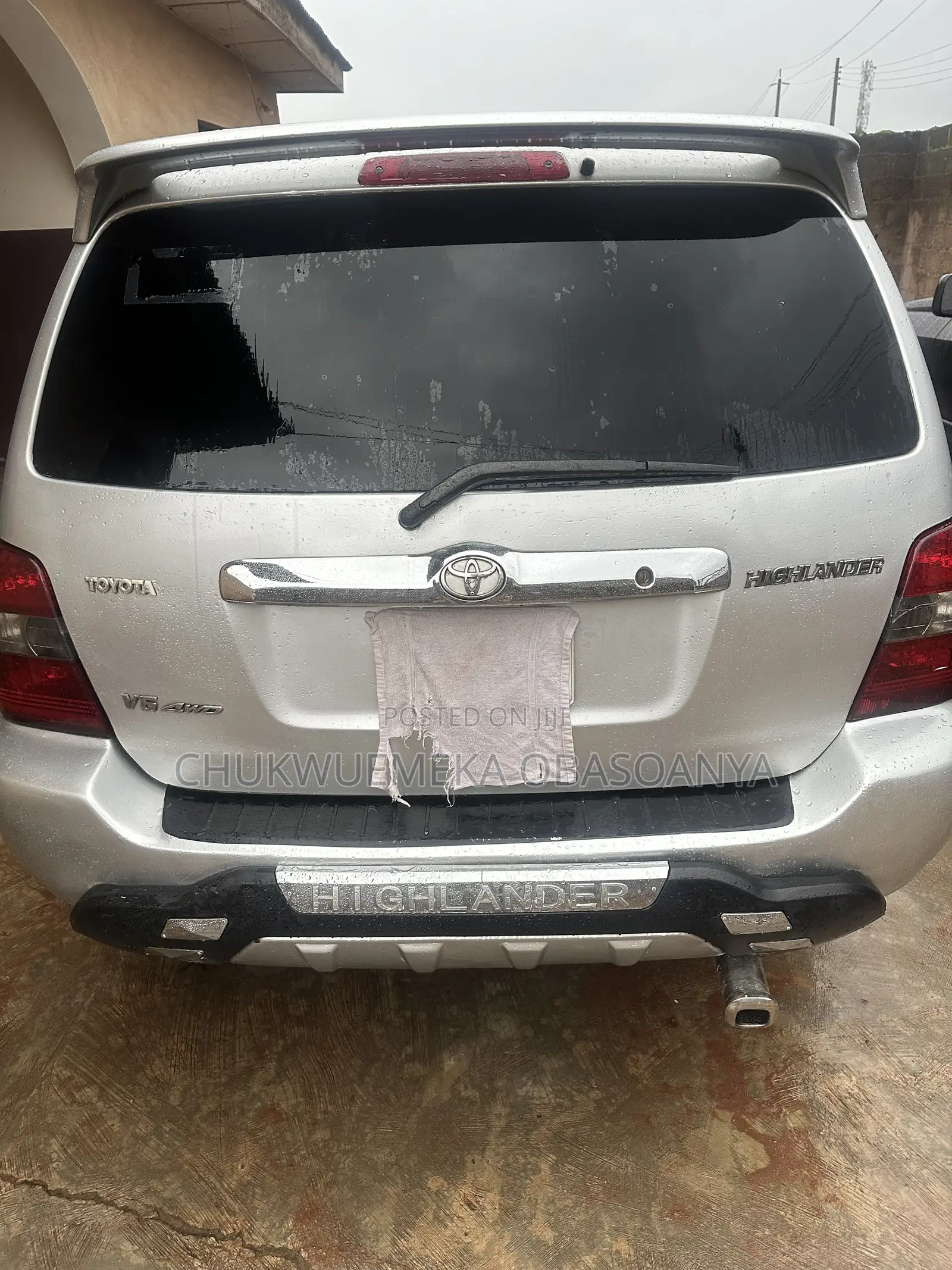 Toyota Highlander 2007 Silver