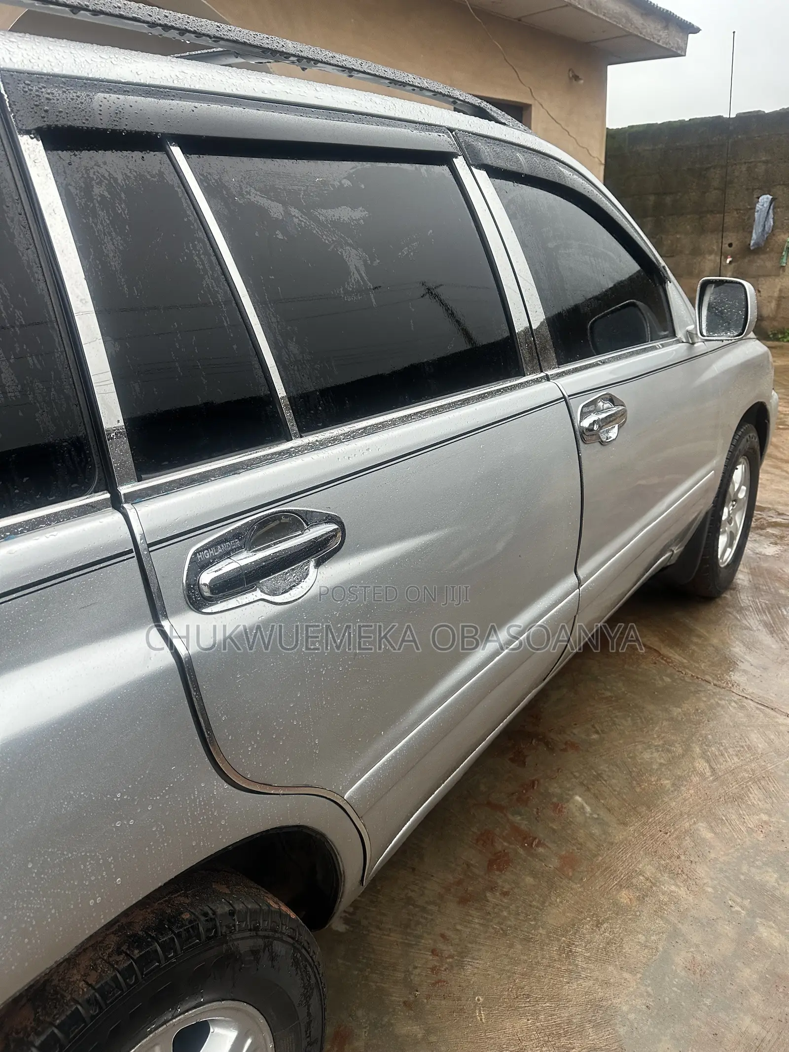 Toyota Highlander 2007 Silver