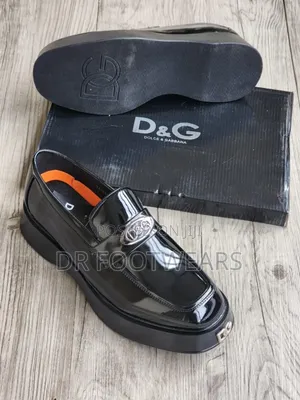 Men’S Premium Patent Leather Chunky Loafers