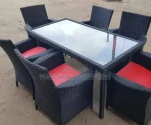 Rattan Restaurant Chair and Table