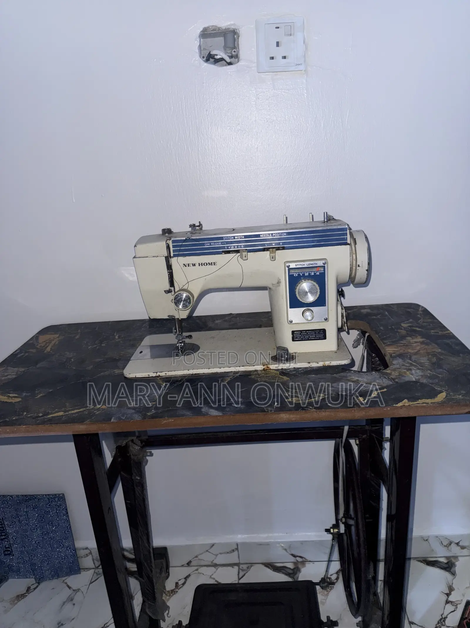 Electric and Manual Sewing Machine