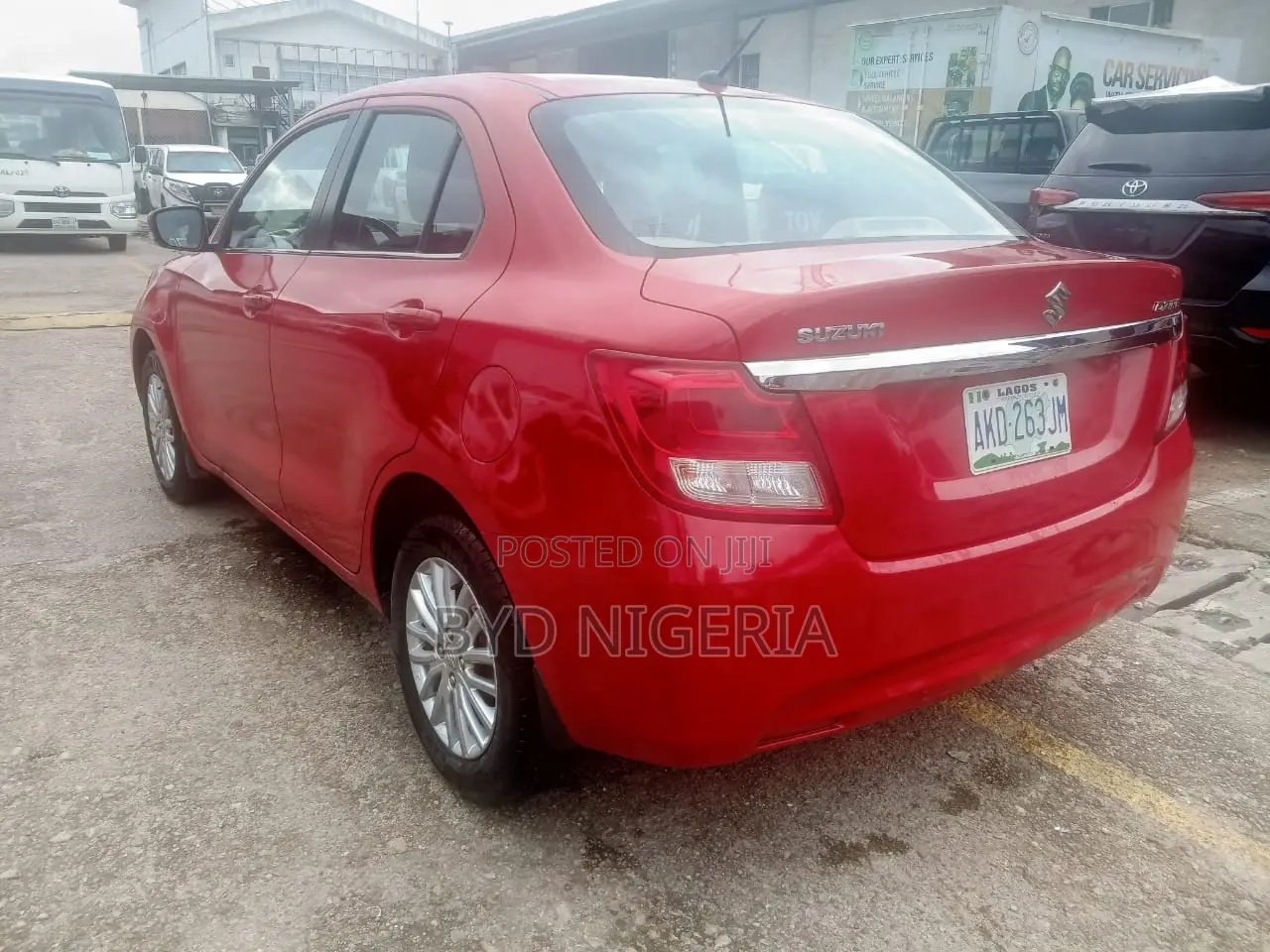 Suzuki Dzire 2024 Red