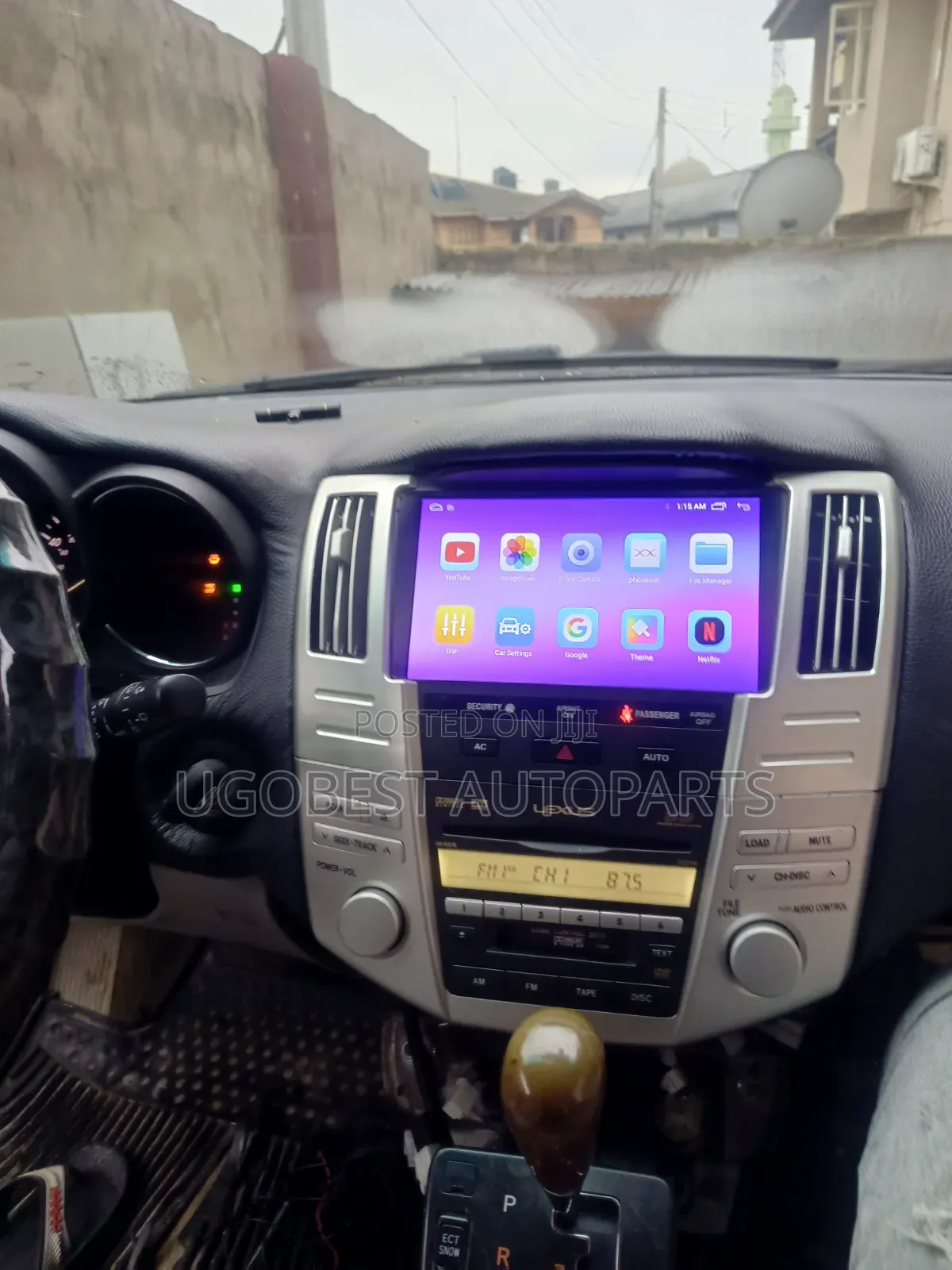 Rx 330/350 Android Navigation System With GPS (Map)