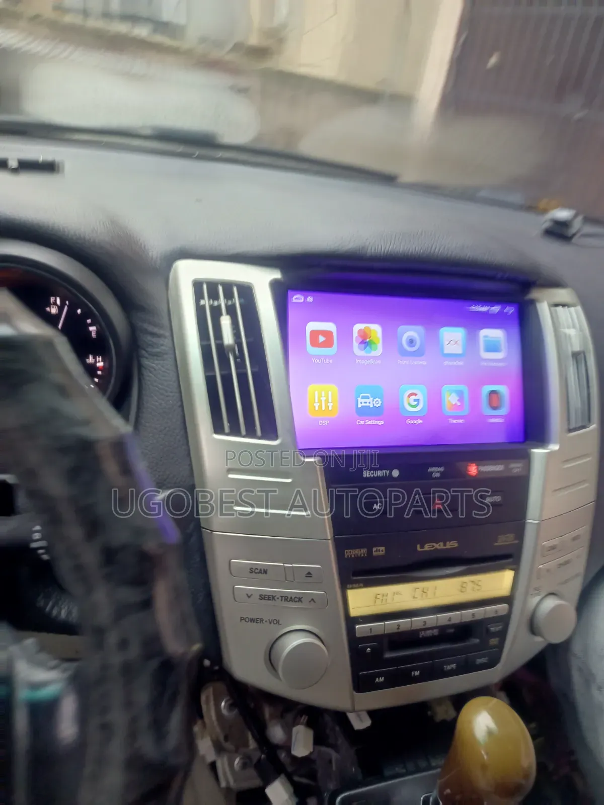 Rx 330/350 Android Navigation System With GPS (Map)