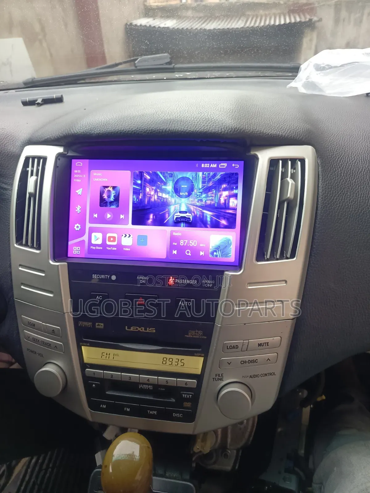 Rx 330/350 Android Navigation System With GPS (Map)